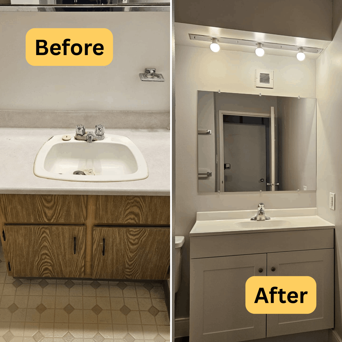 Bathroom Sink Upgrade