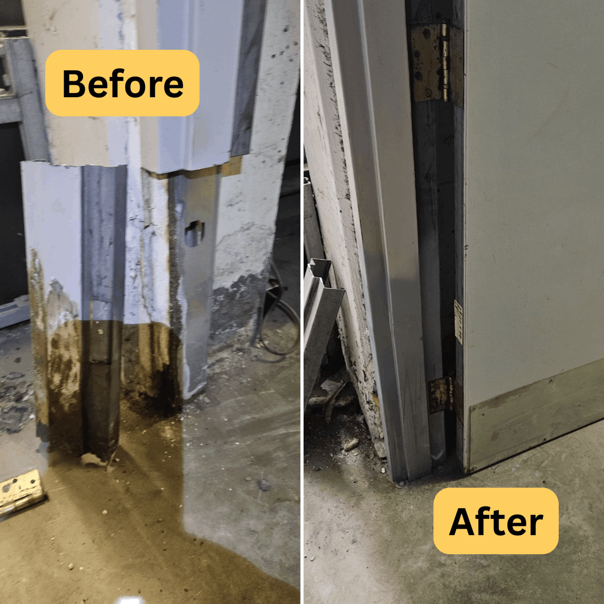 Steel Door Repair