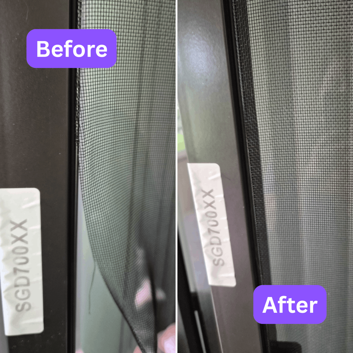 Insect Screen Repair