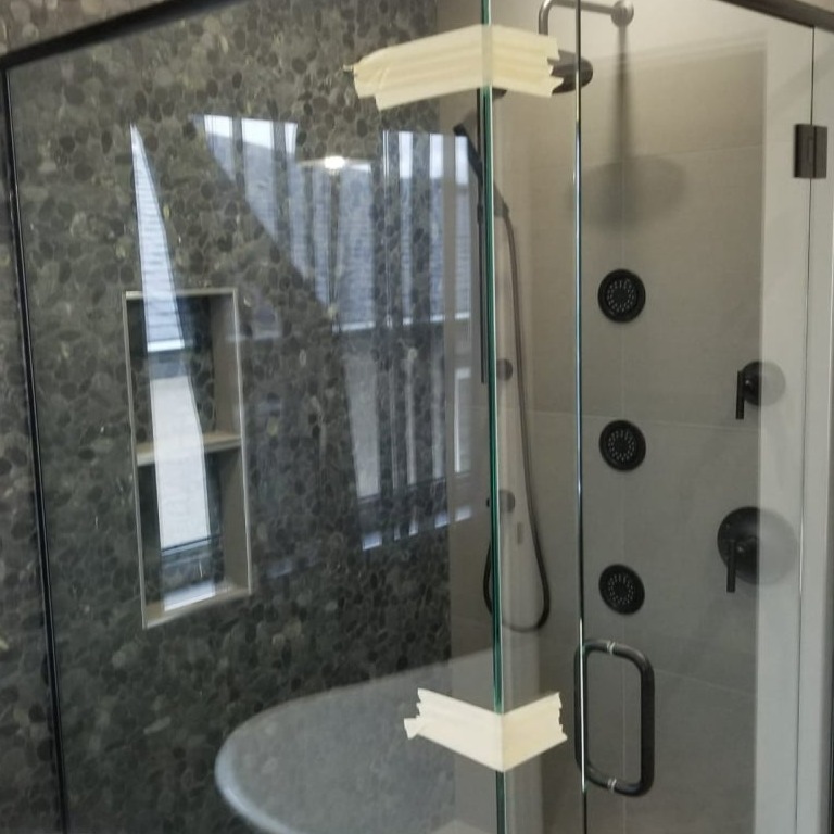 Custom Shower Enclosure Installation