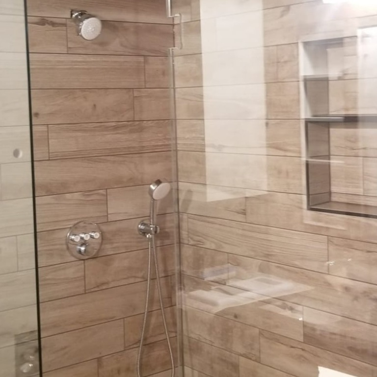 Custom Shower Enclosure Installation
